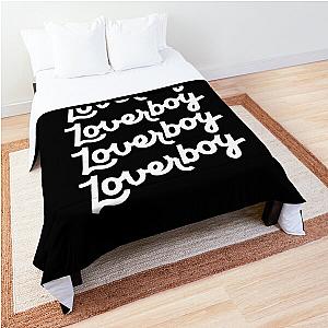 Loverboy Merch Lover Boy Logo Comforter