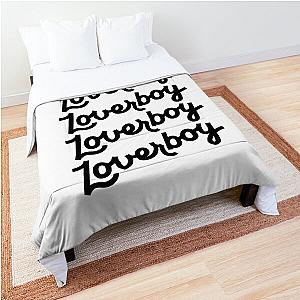 Loverboy Merch Lover Boy Logo Comforter