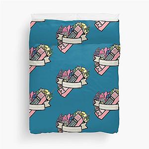 Conversations with Loverboy Duvet Cover