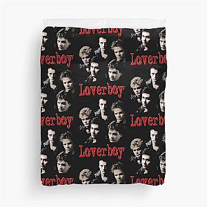 Loverboy In Concert Duvet Cover