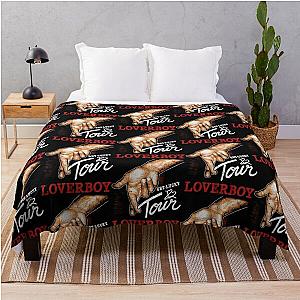 Best epic loverboy get-lucky and tour Throw Blanket