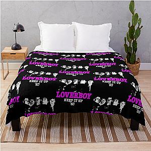 loverboy keep it up 83 Throw Blanket