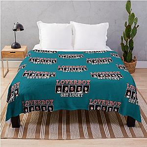 Logo epic loverboy get-lucky Throw Blanket