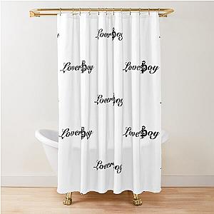 Blackbear - loverboy merch (black) Shower Curtain