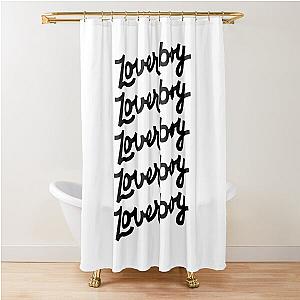 Loverboy Merch Lover Boy Logo Shower Curtain