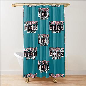 Logo epic loverboy get-lucky Shower Curtain