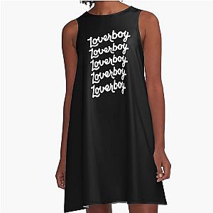 Loverboy Merch Lover Boy Logo A-Line Dress