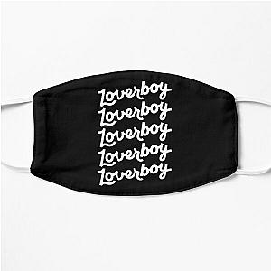 Loverboy Merch Lover Boy Logo Flat Mask