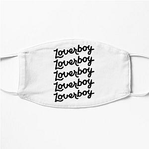 Loverboy Merch Lover Boy Logo Flat Mask