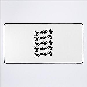 Loverboy Merch Lover Boy Logo Desk Mat