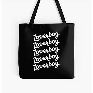 Loverboy Merch Lover Boy Logo All Over Print Tote Bag