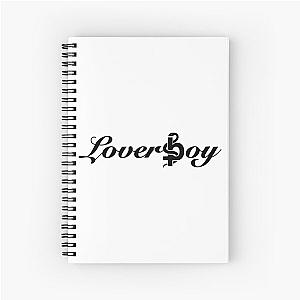 Blackbear - loverboy merch (black) Spiral Notebook