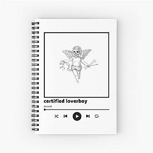 certified loverboy Spiral Notebook