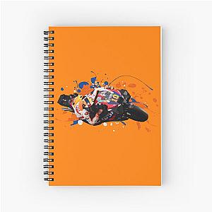 Drawing Luca Marini Season 24 Spiral Notebook