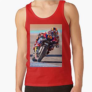 Luca Marini 2024 MotoGP motorcycle racing in the corners Tank Top