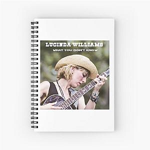 LUCINDA WILLIAMS Spiral Notebook