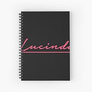 Lucinda Logo Tee Spiral Notebook