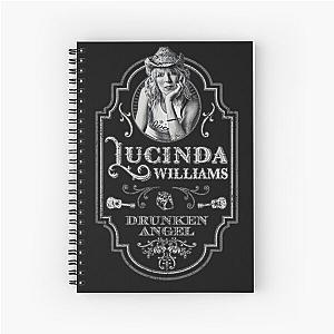 Lucinda Williams Drunken Angel Tribute Spiral Notebook