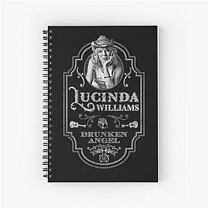 Lucinda Williams Drunken Angel Tribute Spiral Notebook