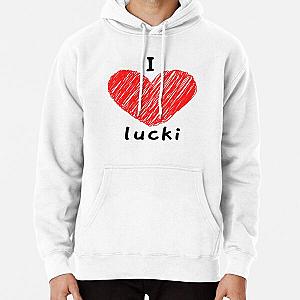 I Love Lucki   Pullover Hoodie RB1010