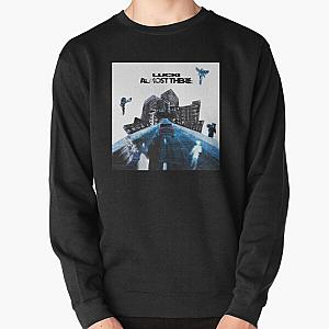 LUCKI  Almost There Artwork Transparent  Pullover Sweatshirt RB1010