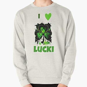 I love lucki Heart Lucki Pullover Sweatshirt RB1010