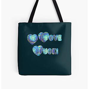 I Love Lucki  All Over Print Tote Bag RB1010