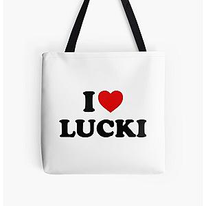 I love Lucki All Over Print Tote Bag RB1010