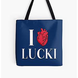 I love Lucki         All Over Print Tote Bag RB1010