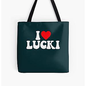 I Love Lucki I Lucki Classic  All Over Print Tote Bag RB1010
