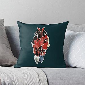 LUCKI cutout  Throw Pillow RB1010