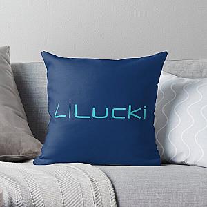 Lucki Logo Throw Pillow RB1010