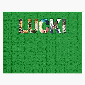 Lucki shirt and sticker  Lucki Hoodie  Jigsaw Puzzle RB1010