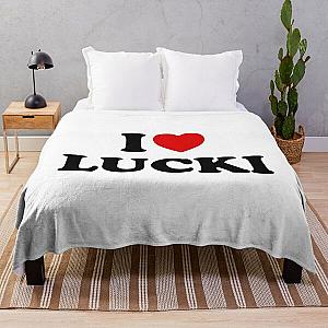 I love Lucki Throw Blanket RB1010