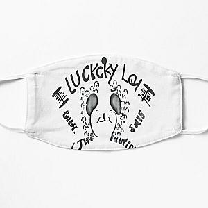 i love funny lucki Flat Mask RB1010