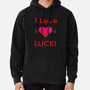 i love lucki                     Pullover Hoodie RB1010