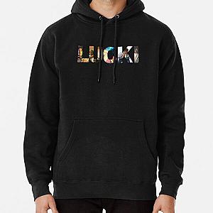 Lucki shirt and sticker  Lucki Hoodie  Pullover Hoodie RB1010