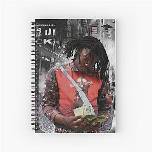 Lucki Days B4 III poster Spiral Notebook