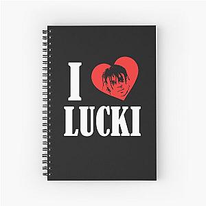 I Love Lucki  Spiral Notebook