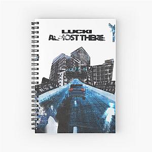 LUCKI - Almost There Artwork Transparent Spiral Notebook