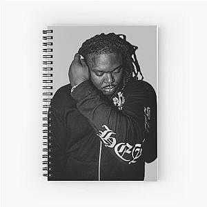 Lucki Hand on Hair Shy Pose Spiral Notebook