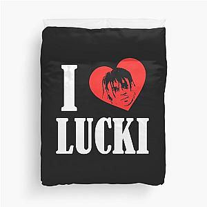 I Love Lucki  Duvet Cover