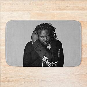 Lucki Hand on Hair Shy Pose Bath Mat