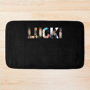 Lucki shirt and sticker  Lucki Hoodie  Bath Mat