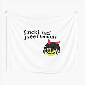 lucki me i see demons Tapestry