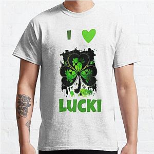 I love lucki Heart Lucki Classic T-Shirt