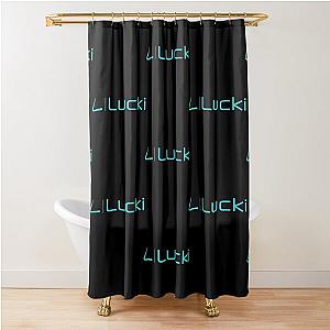 Lucki Logo Shower Curtain