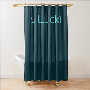 Lucki Logo  Shower Curtain