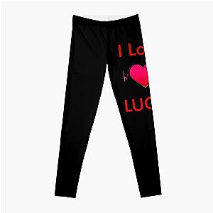 i love lucki                     Leggings