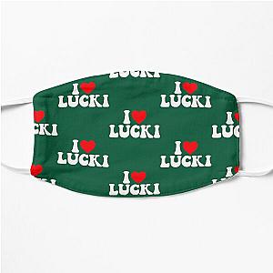 I Love Lucki I Lucki Classic  Flat Mask